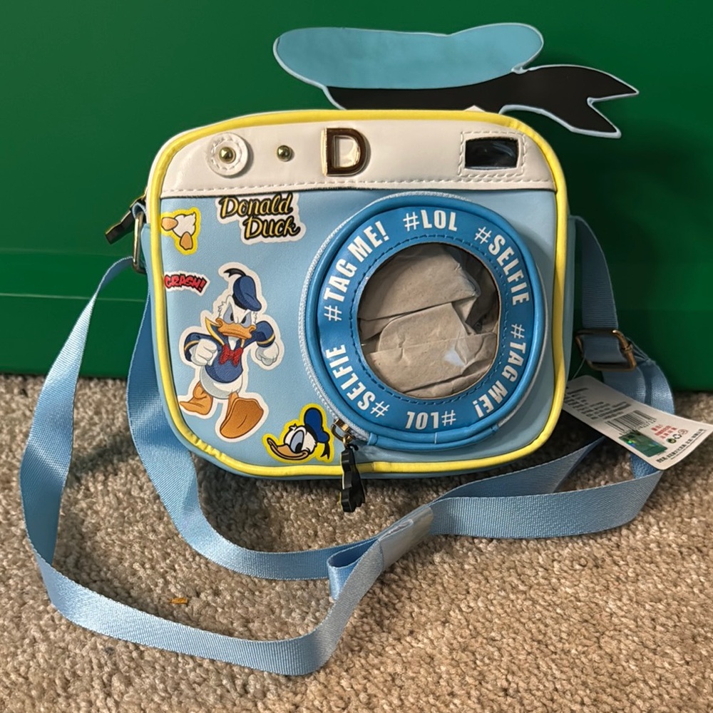 Disney Donald Duck Camera Bag - Blue and Yellow